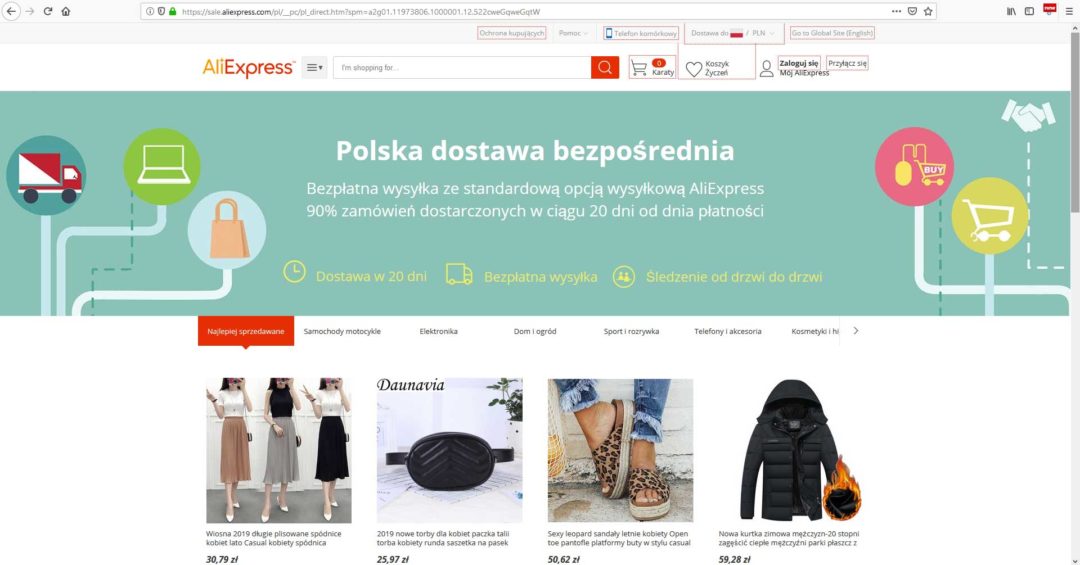 Aliexpress opinie i jak kupować na polskiej wersji