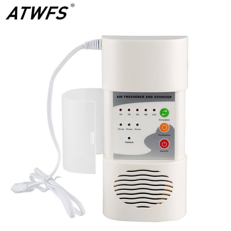 ATWFS przenośny Generator ozonu oczyszczacz powietrza 220 v filtr powietrza tlenu jonizator Generator sterylizacji dezynfekcji czysty pokój