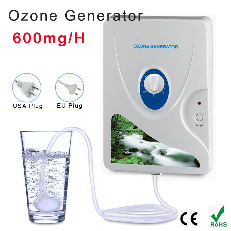 Przenośny aktywny Generator ozonu sterylizator oczyszczacz powietrza oczyszczanie owoce warzywa woda przygotowanie żywności ozonator ionizator