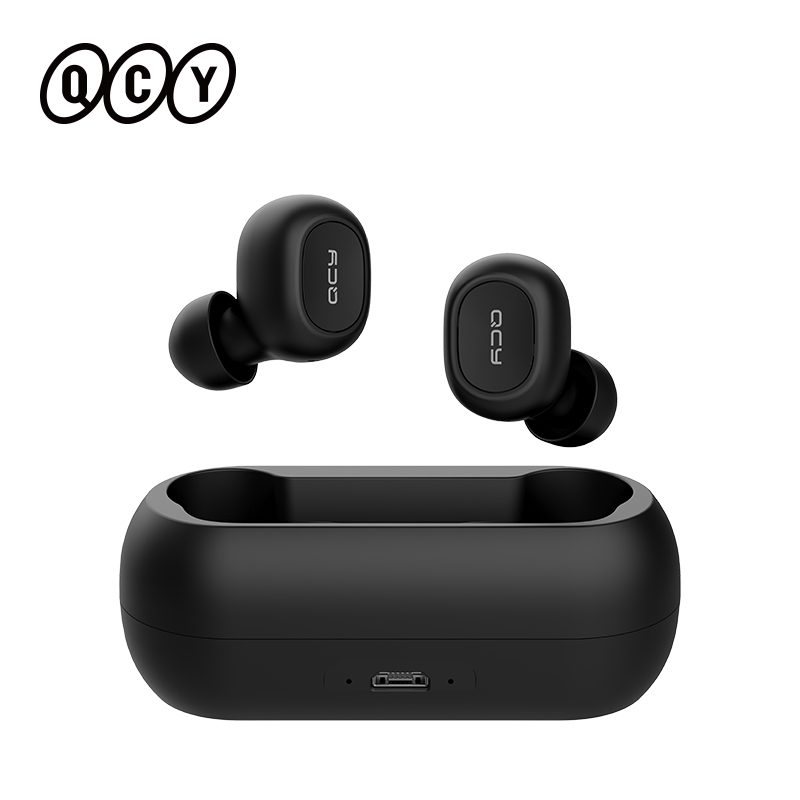 QCY qs1 TWS 5.0 słuchawki Bluetooth 3D bezprzewodowe słuchawki stereo z podwójny mikrofon
